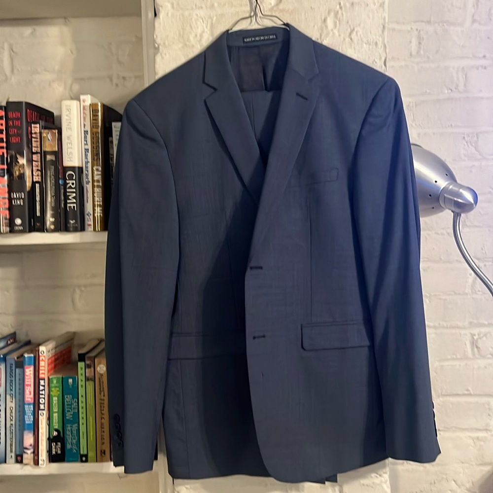 Original Penguin Slim Fit Suit 40T